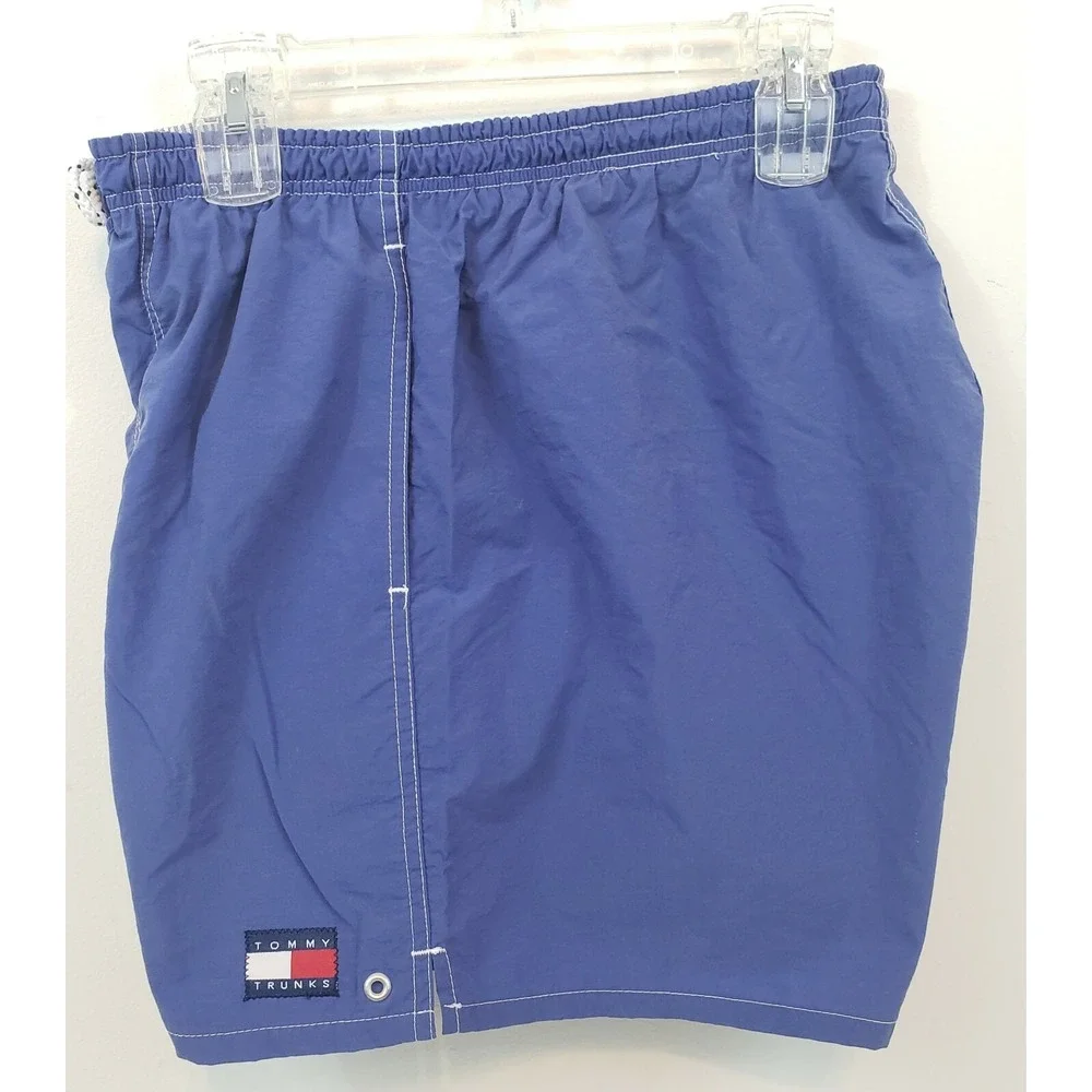 Tommy Hilfiger Men's Swim Trunk Shorts Size‎ XL Tommy Trunks Logo Flag 32x5